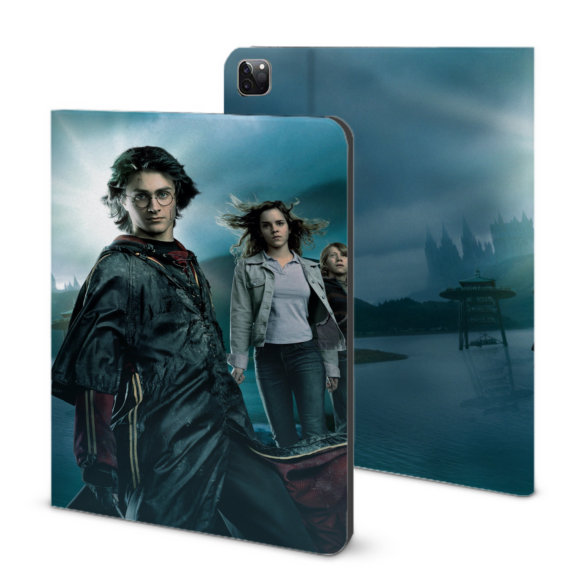 （画像用） Harry Potter ハリー・ポッターシリーズ IPad ケース ブック型 PUレザー TPU 耐衝撃 軽量 薄型 ペン収納なし 全面保護 IPad 各モデル対応